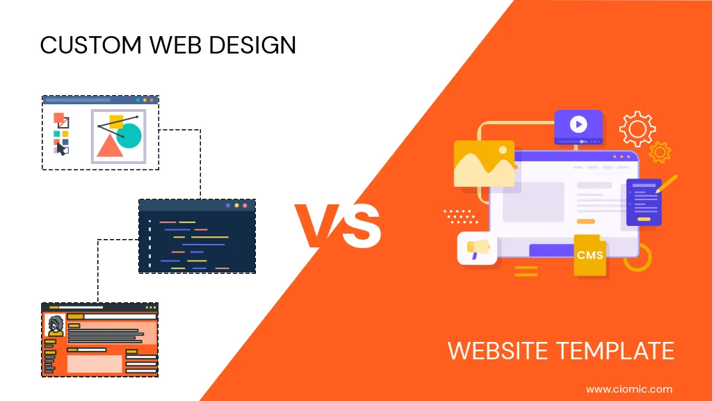 website templates over web design company