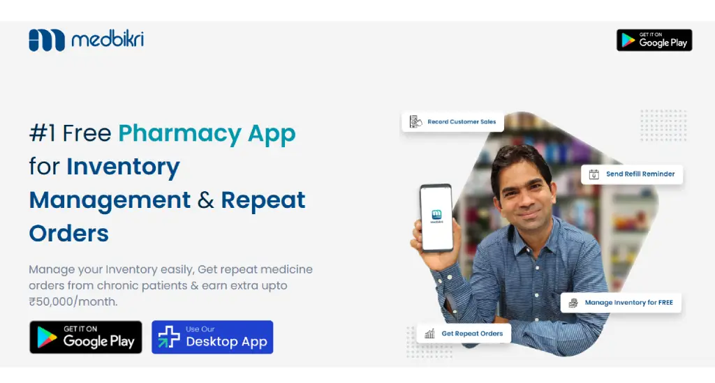 Medbikri - pharmacy billing software